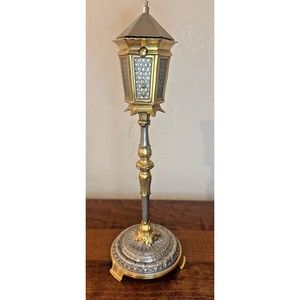 1940s German Erhard & Sohne Street Lamp candlestick table lighter, never fired